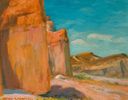 Red Rock Canyon<br><Small>Alfred Mitchell