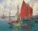 Return of the Fleet<small><br>Edgar Payne