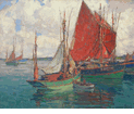 Return of the Fleet<small><br>Edgar Payne