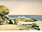 Rock Fishing, Laguna<br><small>Virginia McCallister