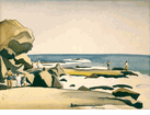 Rock Fishing, Laguna<br><small>Virginia McCallister
