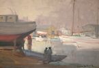 San Pedro Harbor<br><small>Franz Bischoff