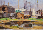 San Pedro Harbor<br><small>Benjamin C. Brown