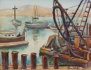 San Pedro Harbor  <br><SMALL>Donna Schuster