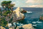 Seascape, Point Lobos<br><small>Franz Bischoff