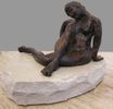 Seated Nude on Off White Rock Base<br><SMALL>Mary Pohlad</SMALL></font>