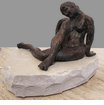 Seated Nude on Off White Rock Base<br><SMALL>Mary Pohlad</SMALL></font>