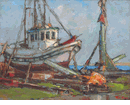 Seeno Boat Yard, Monterey<br> <small> S.C. Yuan