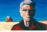 Self Portrait by Mitten<br><small>Conrad Buff