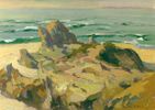 Shoreline Seascape<br><small>Franz Bischoff