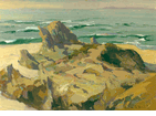 Shoreline Seascape<br><small>Franz Bischoff
