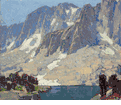 Sierra Slopes (Heart Lake)<small><br>Edgar Payne