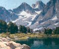 Sixth Lake, Big Pine, Inyo County<br><small>Edgar Payne