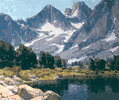 Sixth Lake, Big Pine, Inyo County<br><small>Edgar Payne