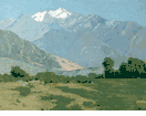 Snow Capped Mountains<br><small>Elmer Wachtel