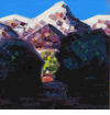 Snowy Peaks<br><small>Conrad Buff