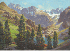 South Palisades, High Sierras<br><small>Paul Grimm