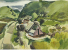 Southern California Ranch Scene<br><small>Millard Sheets