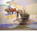 Spanish Fishing Boat<br><small>Arthur Grover Rider