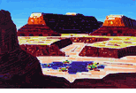 Spring in Monument Valley<br><SMALL>(CB121)</SMALL></font>