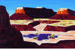 Spring in Monument Valley<br><SMALL>(CB121)</SMALL></font>