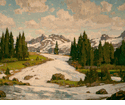 Spring Landscape, Tioga Pass<br><small>William Wendt