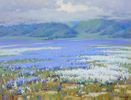 Spring Showers (Lupine, San Joaquin Valley)<br><small>John Marshall Gamble
