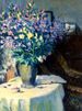 Still Life with Flowers<br><small>Edwin Roscoe Shrader