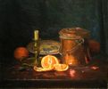 Still Life with Oranges<br><small>Joseph Kleitsch