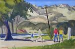 Strolling in Hollywood Hills<br><small>Virginia McCallister