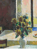 Sunflowers in a Vase <br><SMALL>Robert Frame