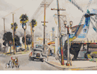Sunset and Griffith Park Blvd<br><small>Edouard Vysekal