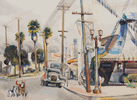 Sunset and Griffith Park Blvd<br><small>Edouard Vysekal