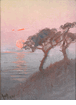 Sunset Coast with Cypress Tree, Monterey <br><small>Arthur William Best