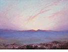 Sunset from Saugus, California<br><small>George Sherriff