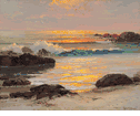 Sunset Seascape <br><small> Robert Wood
