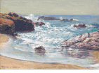 Surf Upon the Shore, Laguna<br><small>William Griffith
