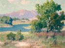 Sycamore and Lake<br><small>Maurice Braun