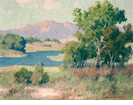 Sycamore and Lake<br><small>Maurice Braun