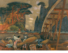 The Bridge, Japan<br><small>Millard Sheets