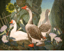 The Nest in the Jimson Weeds<br><small>Jessie Arms Botke