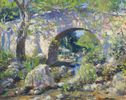 The Old Mission Bridge, Santa Barbara<br><small>Colin Campbell Cooper