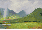 The Pali from Below, Honolulu<br><small>Joseph Henry Sharp