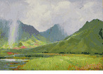 The Pali from Below, Honolulu<br><small>Joseph Henry Sharp