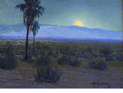 The Spell of Silence<br>(Moonlight on the Desert)<br><Small>Harry B. Wagoner