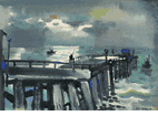 The Wharf at Night<br><small>Phil Dike