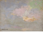 Tonal Sunset Over Ocean<br><small>Arthur Dominique Rozaire