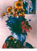 Vase with Flowers<br><small> Stanton MacDonald-Wright