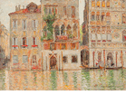 Venetian Canal Scene <br><SMALL>Colin Campbell Cooper