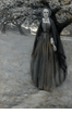 Victorian Woman in Cloak<br><small>Edwin Roscoe Shrader